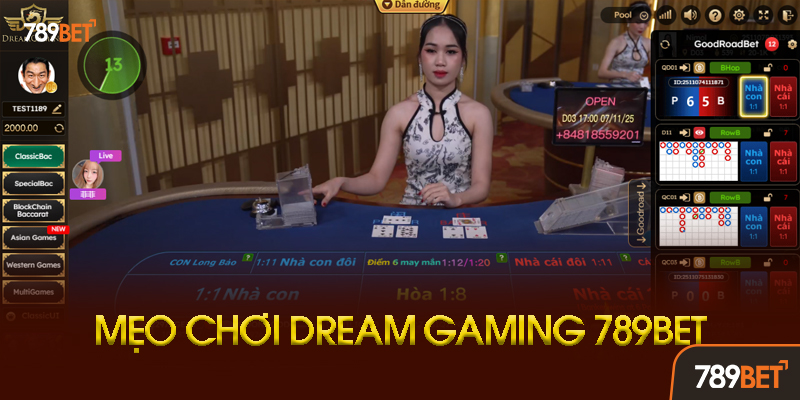 Dream Gaming - Sảnh Casino Trực Tuyến Đẳng Cấp Châu Á Tại 789bet 2 Chiến Thuật Chơi Dream Gaming Hiệu Quả